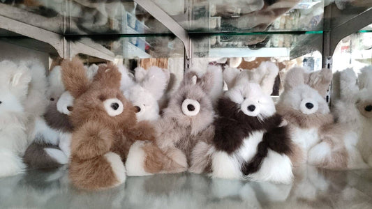 Alpakkapehmolelu - Kanit - käsintehty alpakkapehmolelu - Premium-laatuinen luonnollinen alpakankarva - Choice Alpaca Products