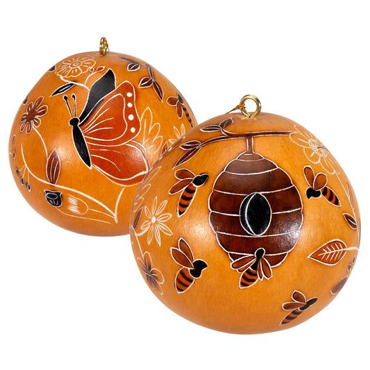 Kalebassi-koriste | Päivän pölyttäjät-Lucuma Designs-RAUHA Crafts