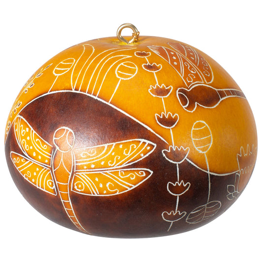 Kalebassikoriste | Sudenkorento-kuvio-Lucuma Designs-RAUHA Crafts