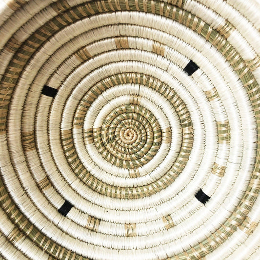 Pieni sisal- ja tuoksuruohokulho | Kanama-Amsha-RAUHA Crafts
