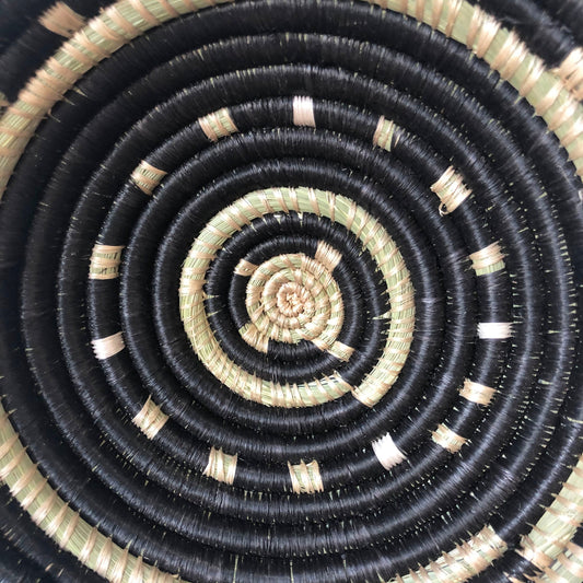 Pieni sisal- ja makeanheinäkulho | Kigufi-Amsha-RAUHA Crafts