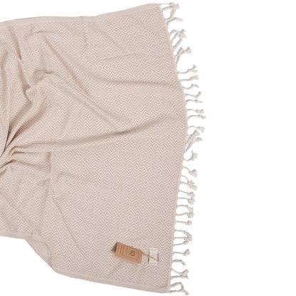 Hammam-pyyhe | cotonIQ - Peru - Beige