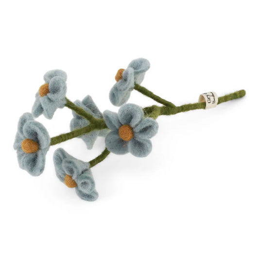 Huovutettu villakukka | Gry & Sif - Forget-Me-Not vaaleansininen