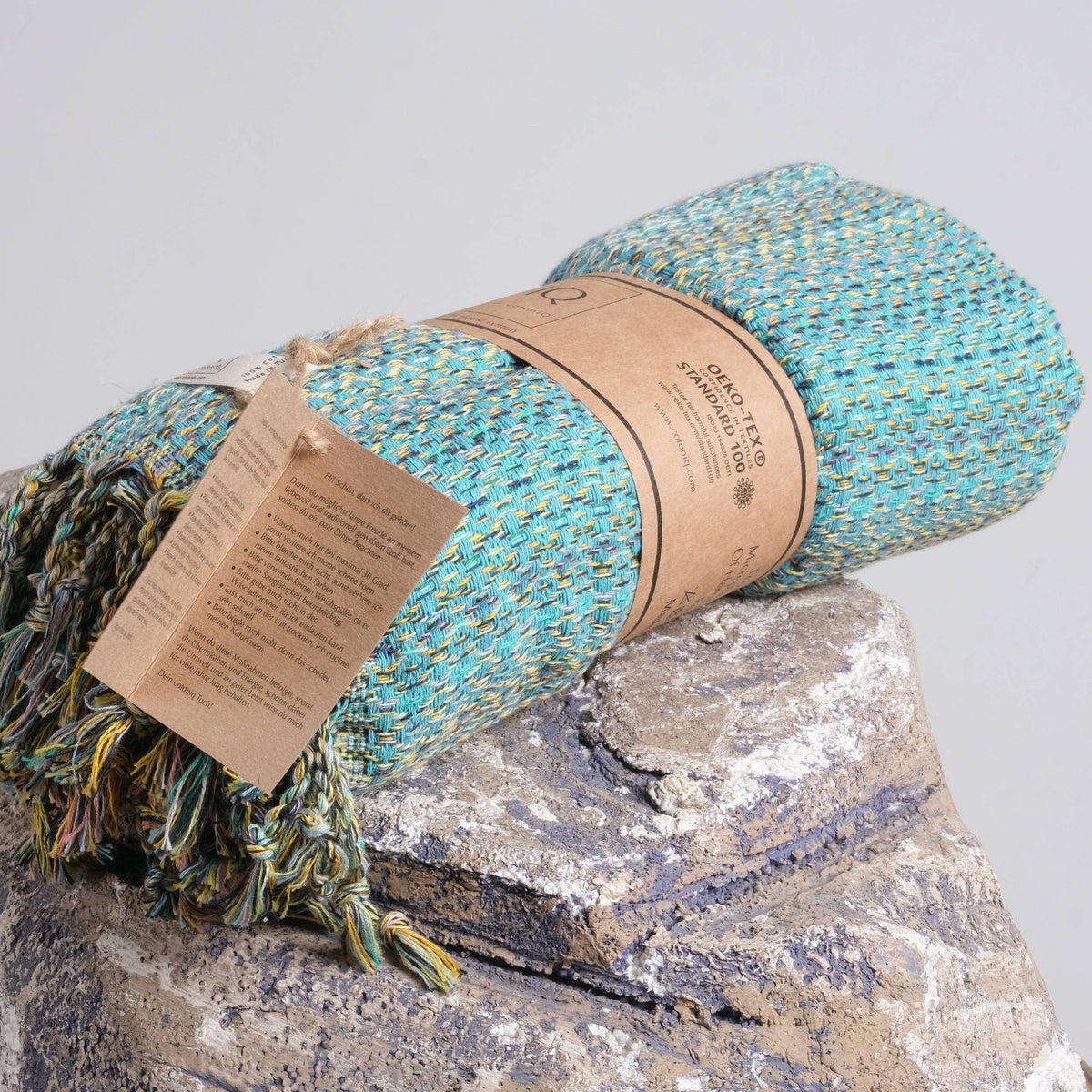 Hammam Towel | cotonIQ - Mexico - Turquoise