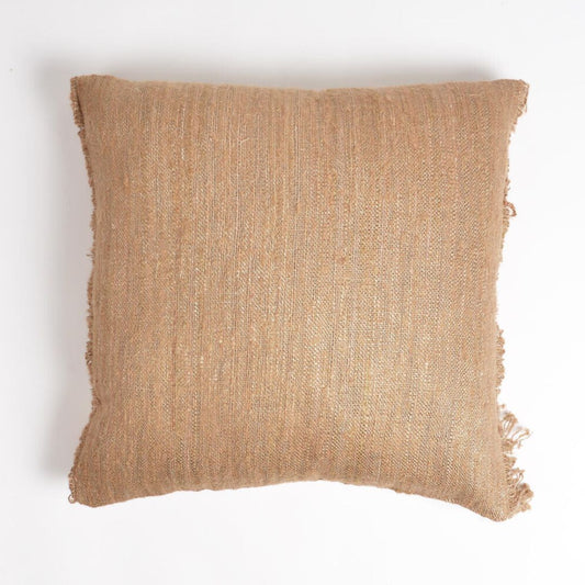 Rustic Textured Linen Cushion Cover - handmade pillow - 100% linen by RAUHA
