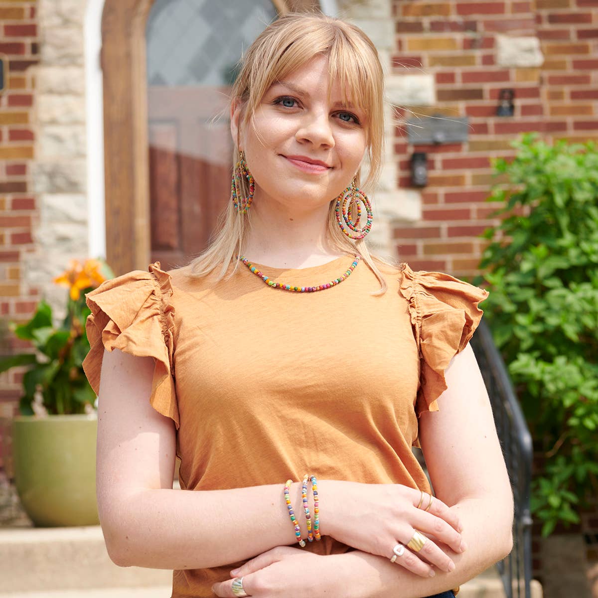 Kantha Milieu-armband