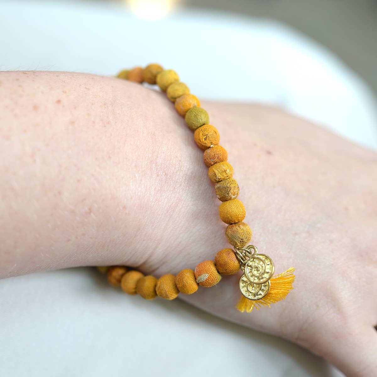 Hopp • Kantha Connection-armband