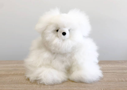 Alpackagosedjur - Liten teddybjörn - Handgjort alpackagosedjur - 100% babyalpaca från Shupaca Alpaca