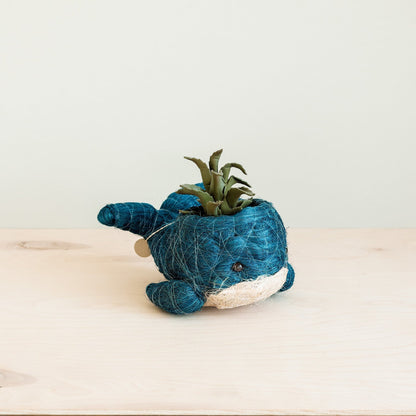 Kookoskuituinen eläinruukku | Pikkuvalas-LIKHÂ-RAUHA Crafts