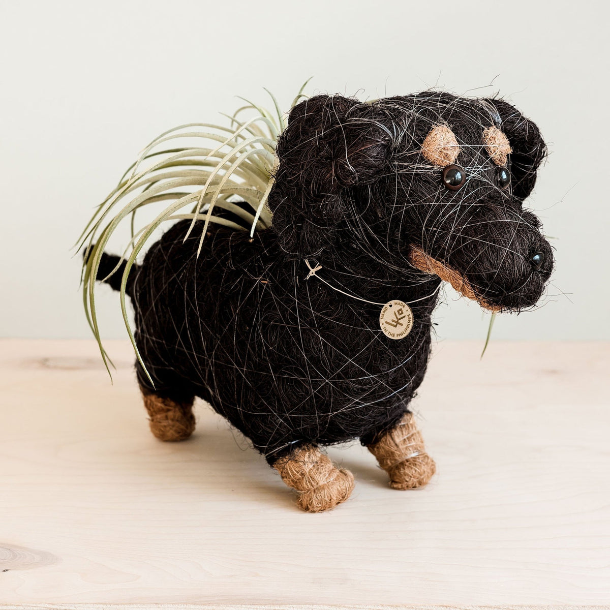 Djurformad kruka i kokosfiber | Tax-LIKHÂ-RAUHA Crafts