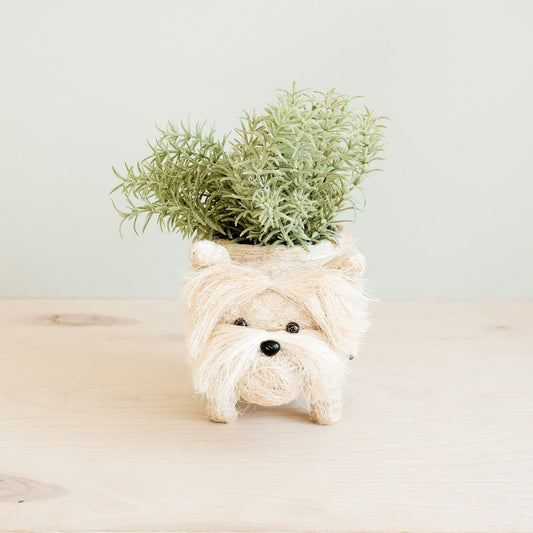 Kookoskuituinen eläinistutusruukku | Westie-LIKHÂ-RAUHA Crafts