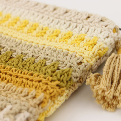 Virkattu clutch-laukku | Lämmin: Turmeric-Balizen-RAUHA Crafts