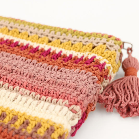 Virkattu clutch-laukku | Lämmin: Warm-Balizen-RAUHA Crafts