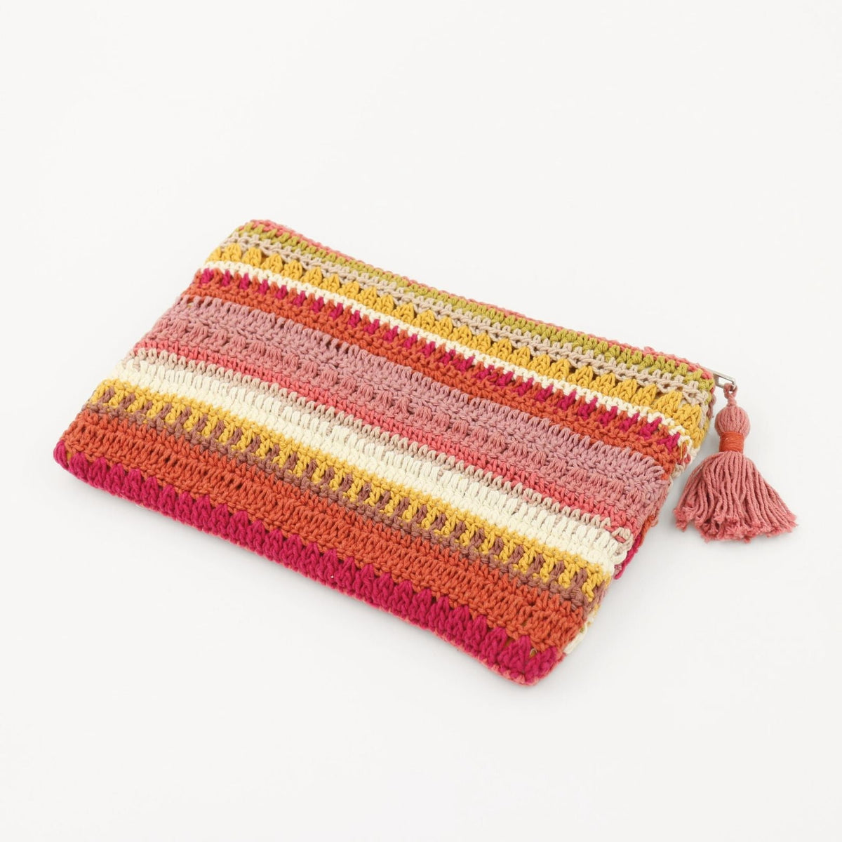 Virkad clutchväska | Varm: Varm-Balizen-RAUHA Crafts
