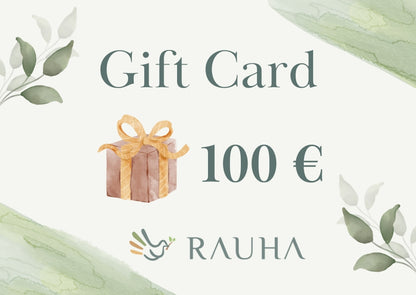 RAUHA Crafts -lahjakortti