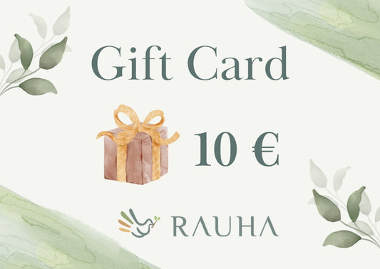 RAUHA Crafts -lahjakortti