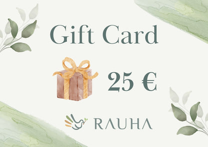 RAUHA Crafts -lahjakortti