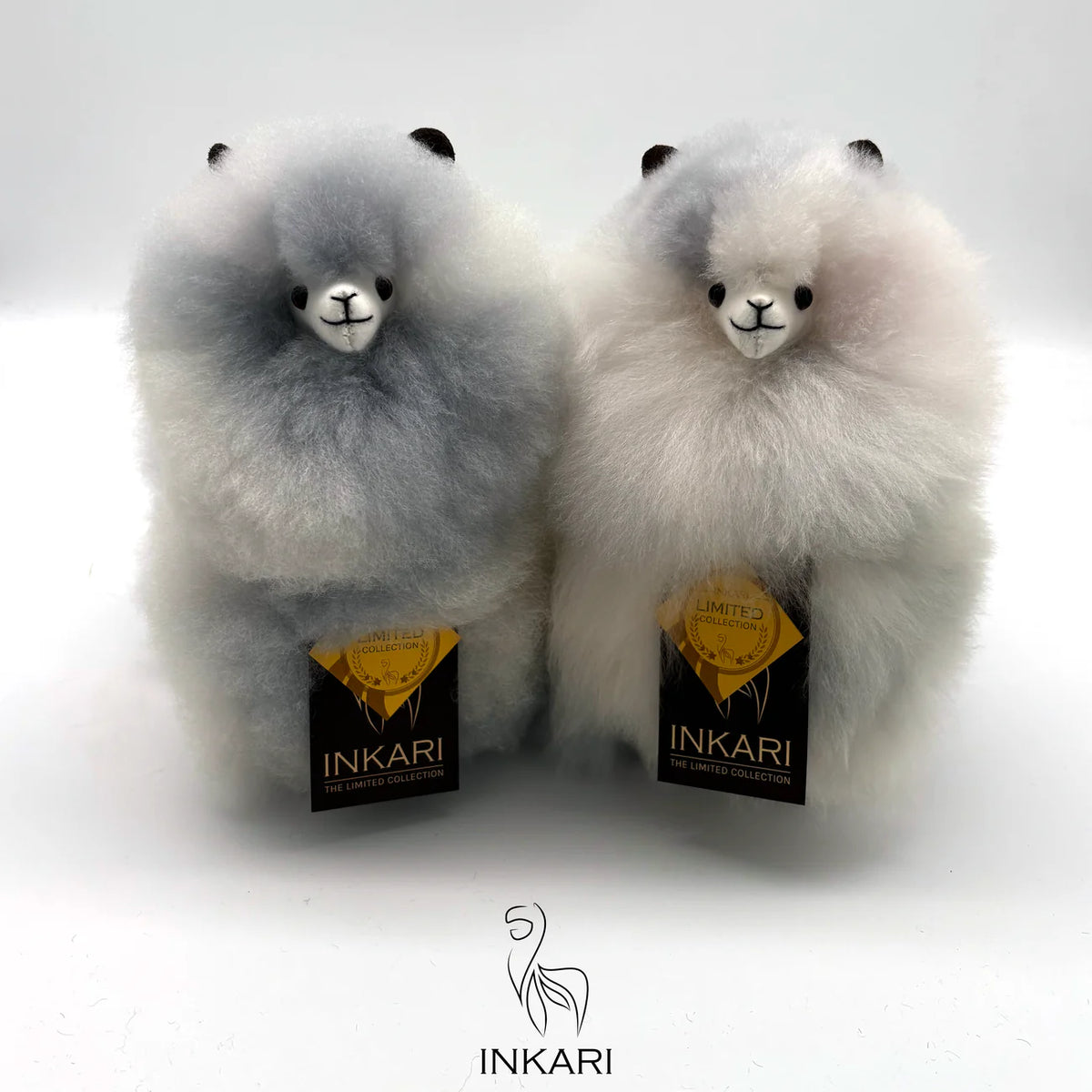 Glacier INKARI Limited Edition alpakan pehmolelu — keskikokoinen, 32 cm, käsityönä Perussa