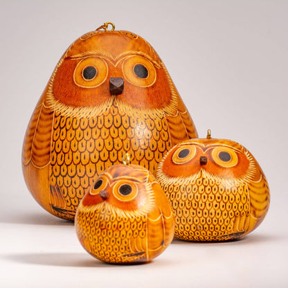 Kalebassikoriste | Blond Owl-Lucuma Designs-RAUHA Crafts