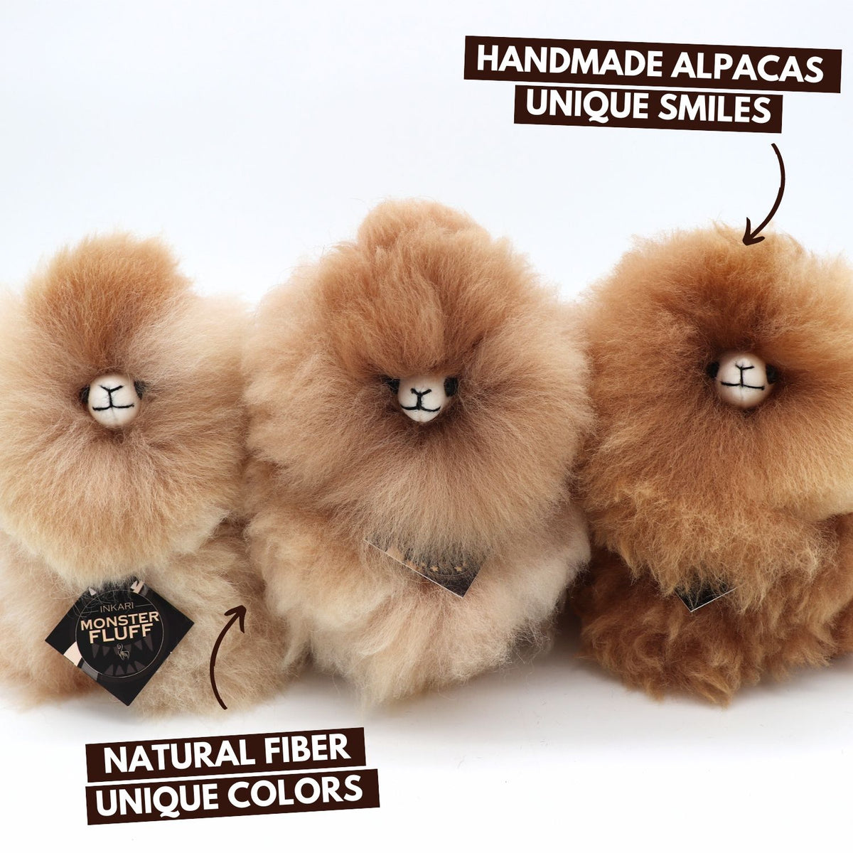 Sandstone INKARI Monsterfluff alpacka-gosedjur — annan bild