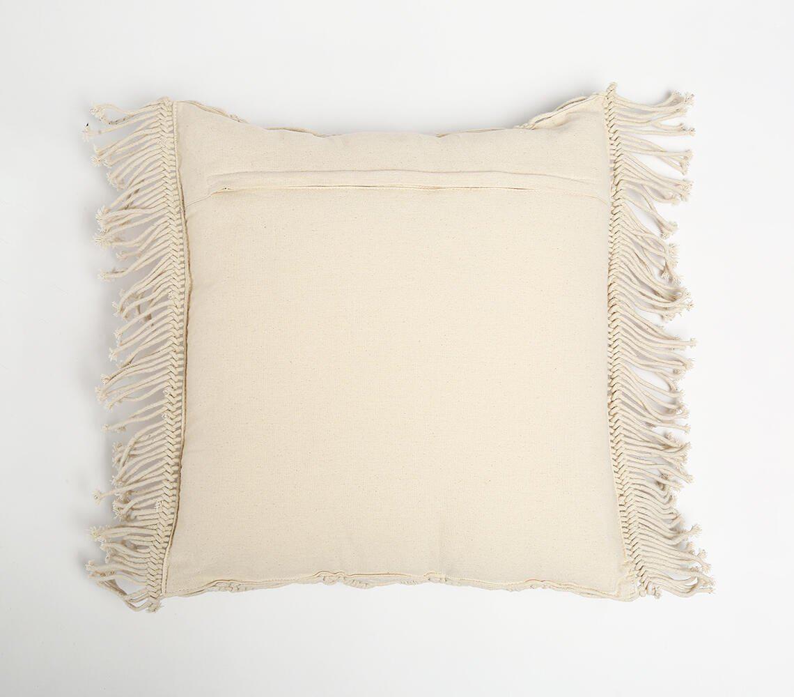 Macramé-hapsuinen neliötyynynpäällinen | Diamond Mix-RAUHA Crafts-RAUHA Crafts