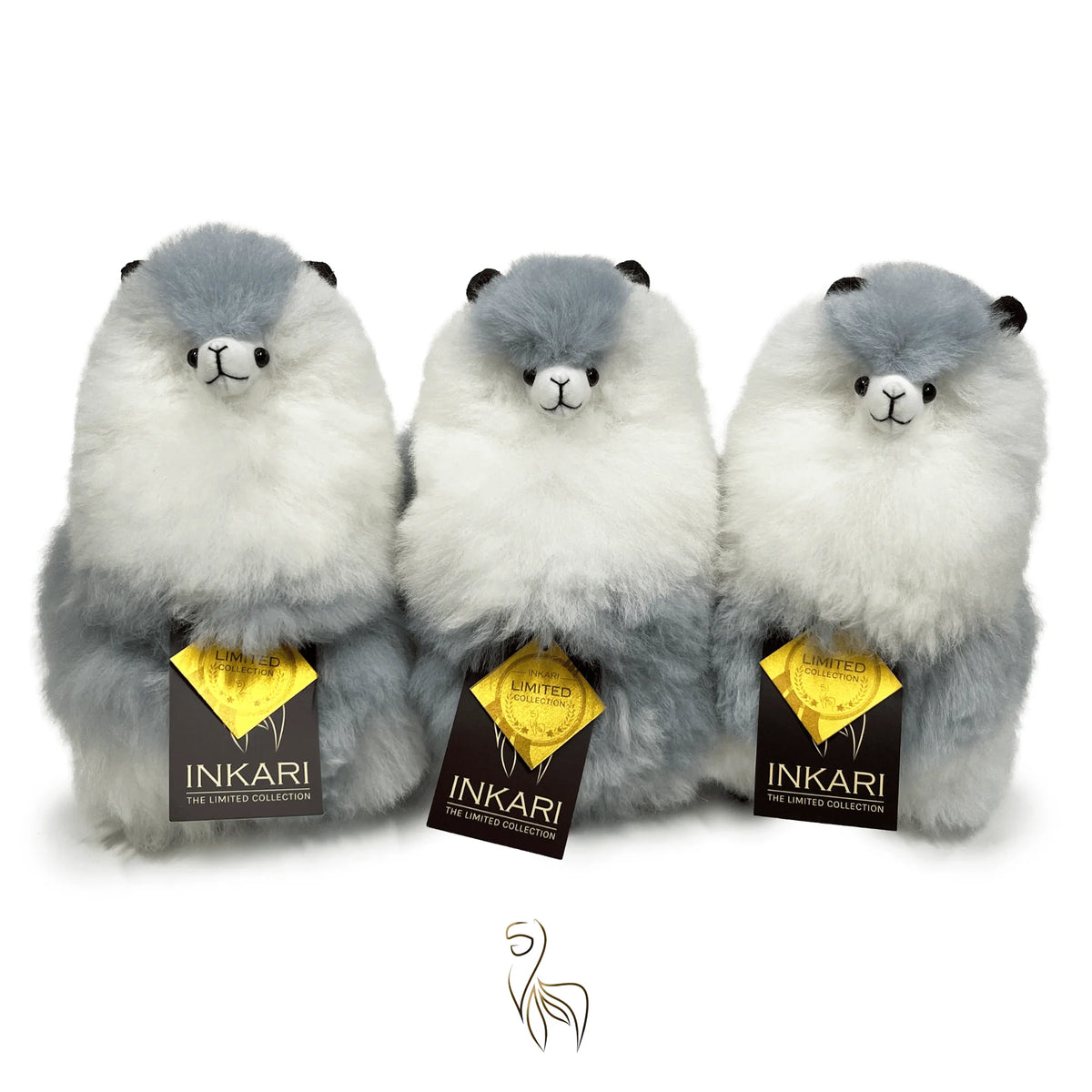 Moonlight INKARI Limited Edition alpakan pehmolelu — käsintehty Perussa alpakanvillasta, hypoallergeeninen ja eläinkokeeton