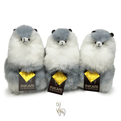 Moonlight INKARI Limited Edition alpakan pehmolelu — käsintehty Perussa alpakanvillasta, hypoallergeeninen ja eläinkokeeton