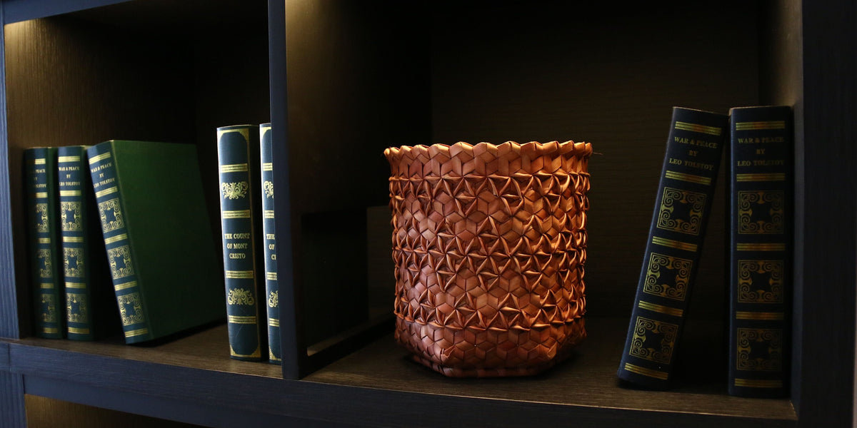 Säilytyskori palmunlehdestä | Sobe Teak-Du Anyam-RAUHA Crafts