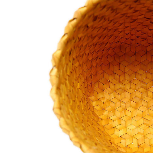Palmulehdestä valmistettu säilytyskori | Sobe Turmeric-Du Anyam-RAUHA Crafts