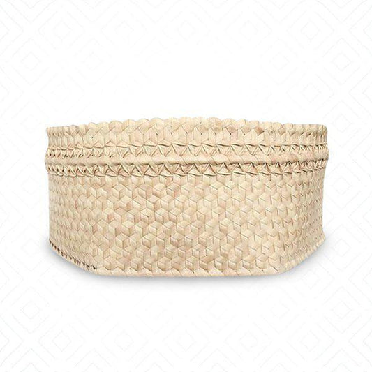 Tyylikäs palmunlehtinen säilytyskori | Toba-Du Anyam-RAUHA Crafts