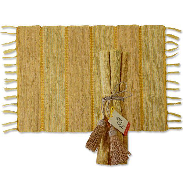 Kurkuman raidalliset vetiver-pöytätabletit, 6 kpl - Balizen-RAUHA Crafts
