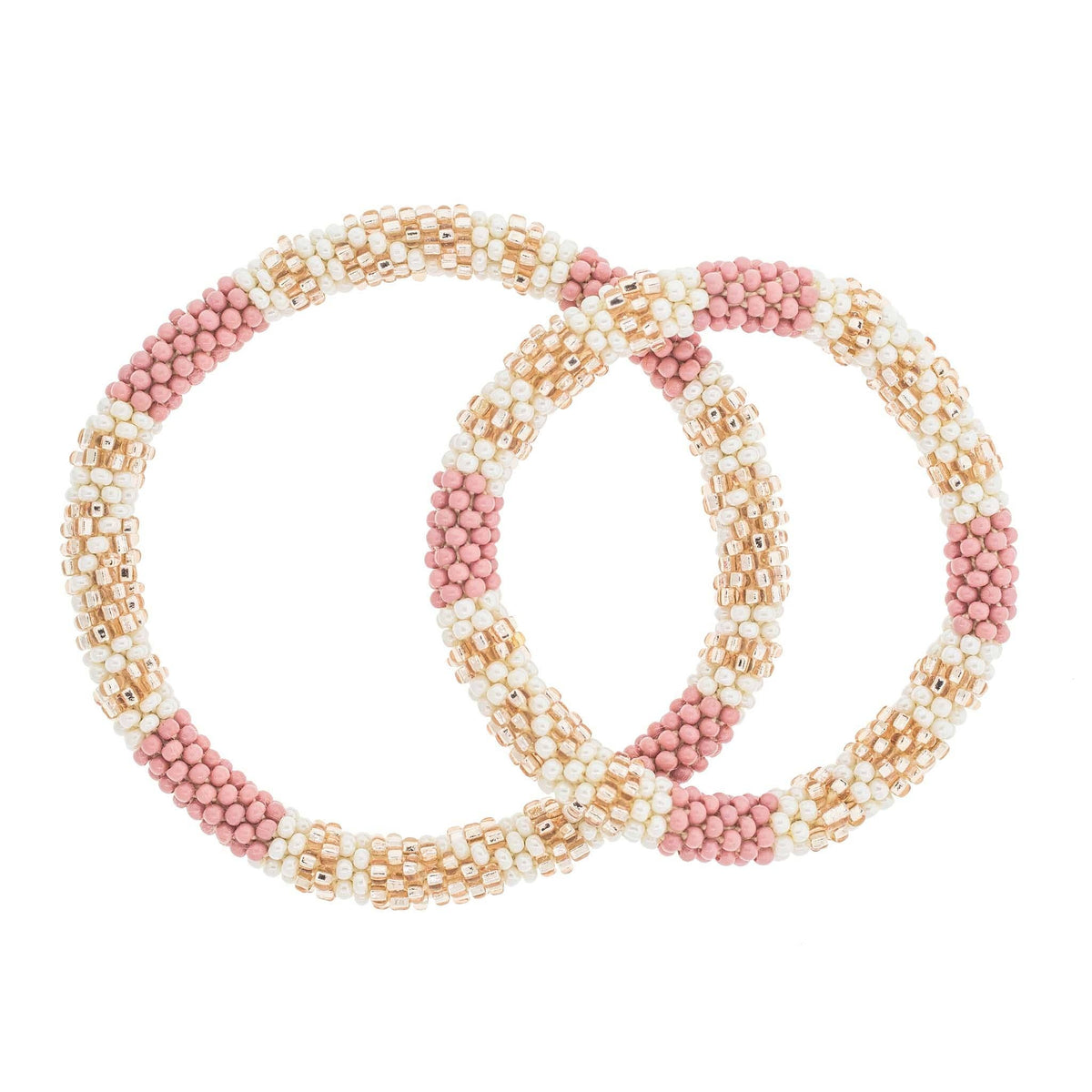 Mamma & Jag-armband - Desert Rose (Set med 2)
