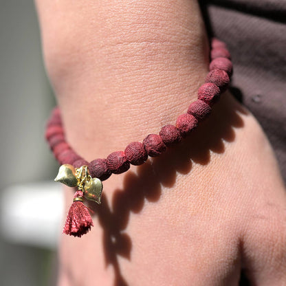 Kärlek • Kantha Connection-armband
