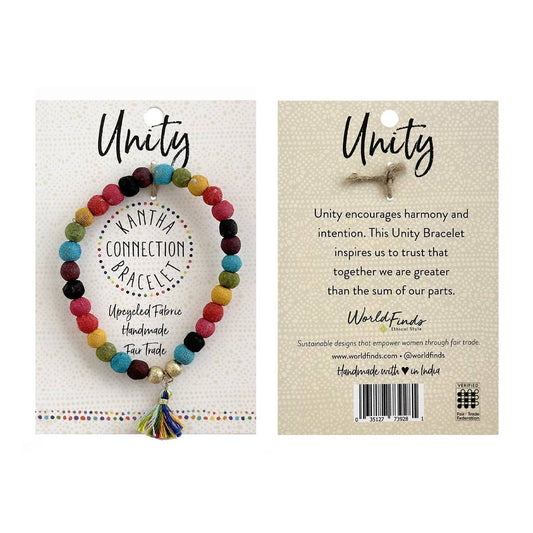 Ykseys • Kantha-yhteysrannekoru