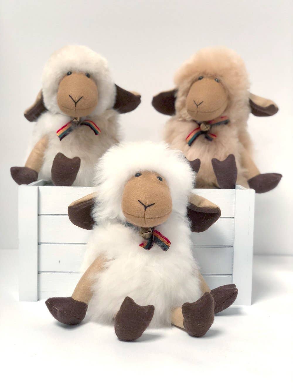 Alpackagosedjur - Får - Handgjort i 100% babyalpacka från Shupaca Alpaca