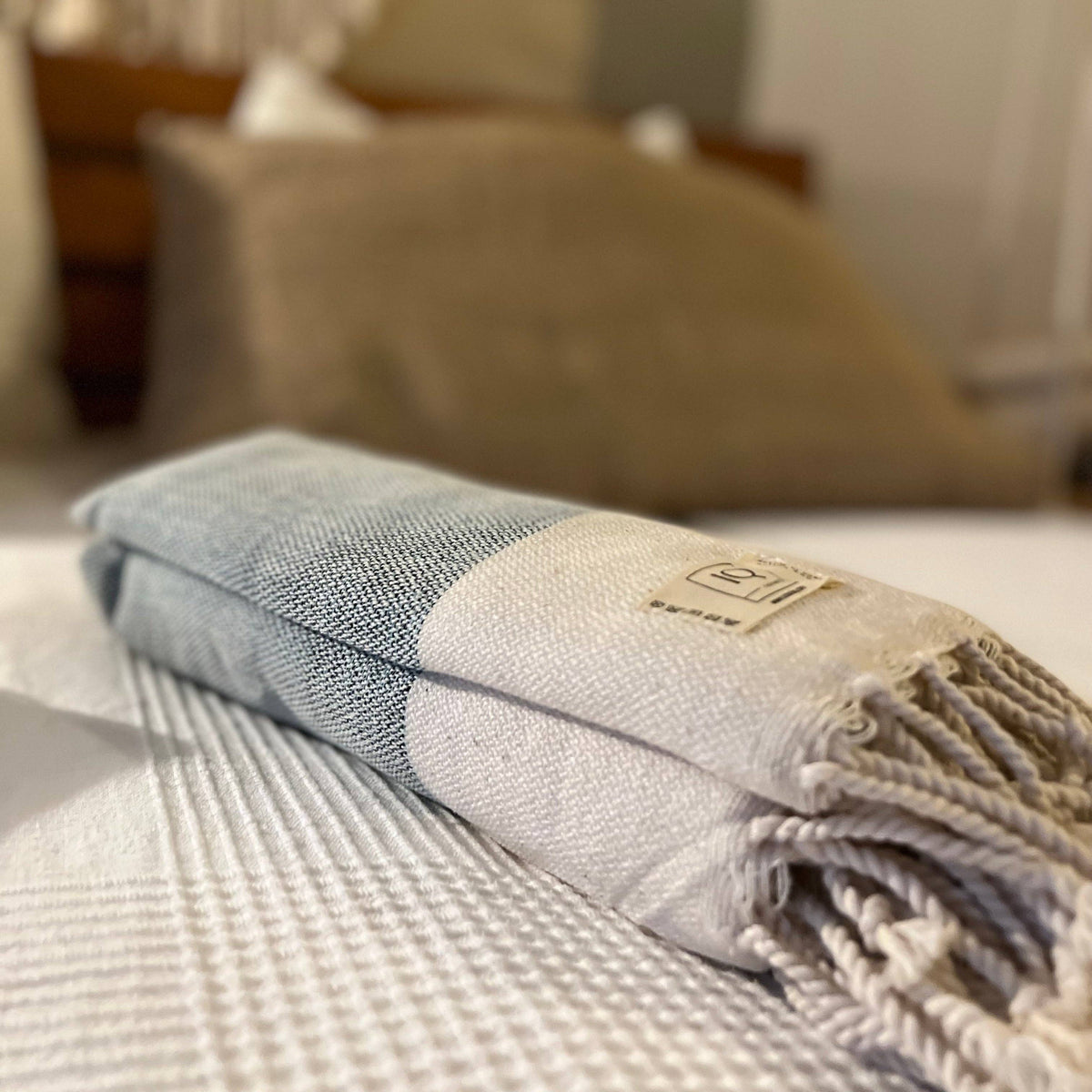 Hammam Towel | cotonIQ - Ecuador - Blue
