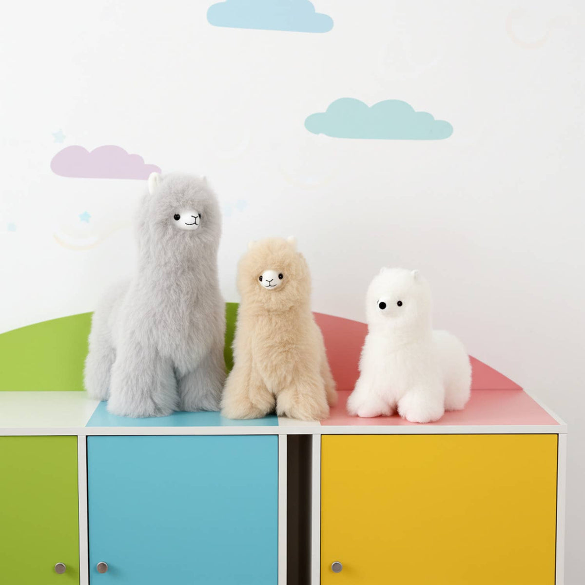 Gosedjur i alpackaull | Shupaca - Mini alpacka
