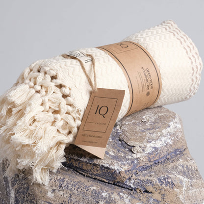 Hammam-pyyhe | cotonIQ - Colombia - Beige