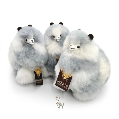 Glacier INKARI Limited Edition — käsintehty alpakanvillainen pehmolelu Perusta, hypoallergeeninen ja eläinkokeeton
